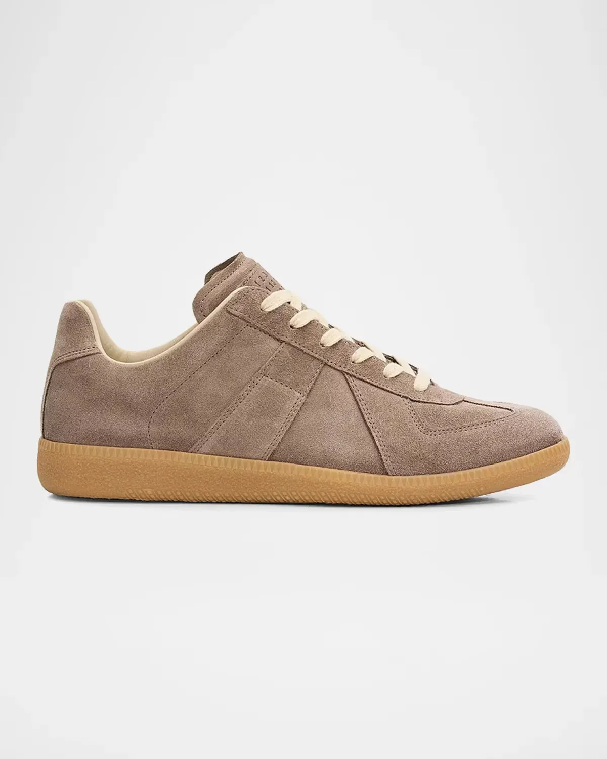 Replica Suede Low-Top Sneakers by Maison Margiela