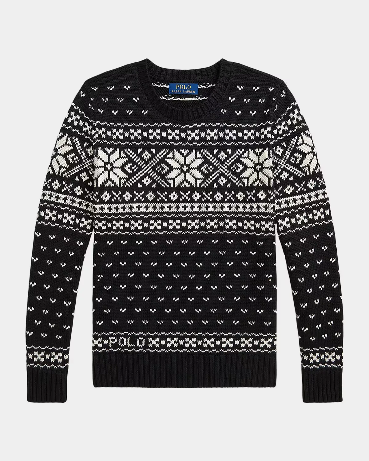 Snowflake Cotton Sweater by Polo Ralph Lauren