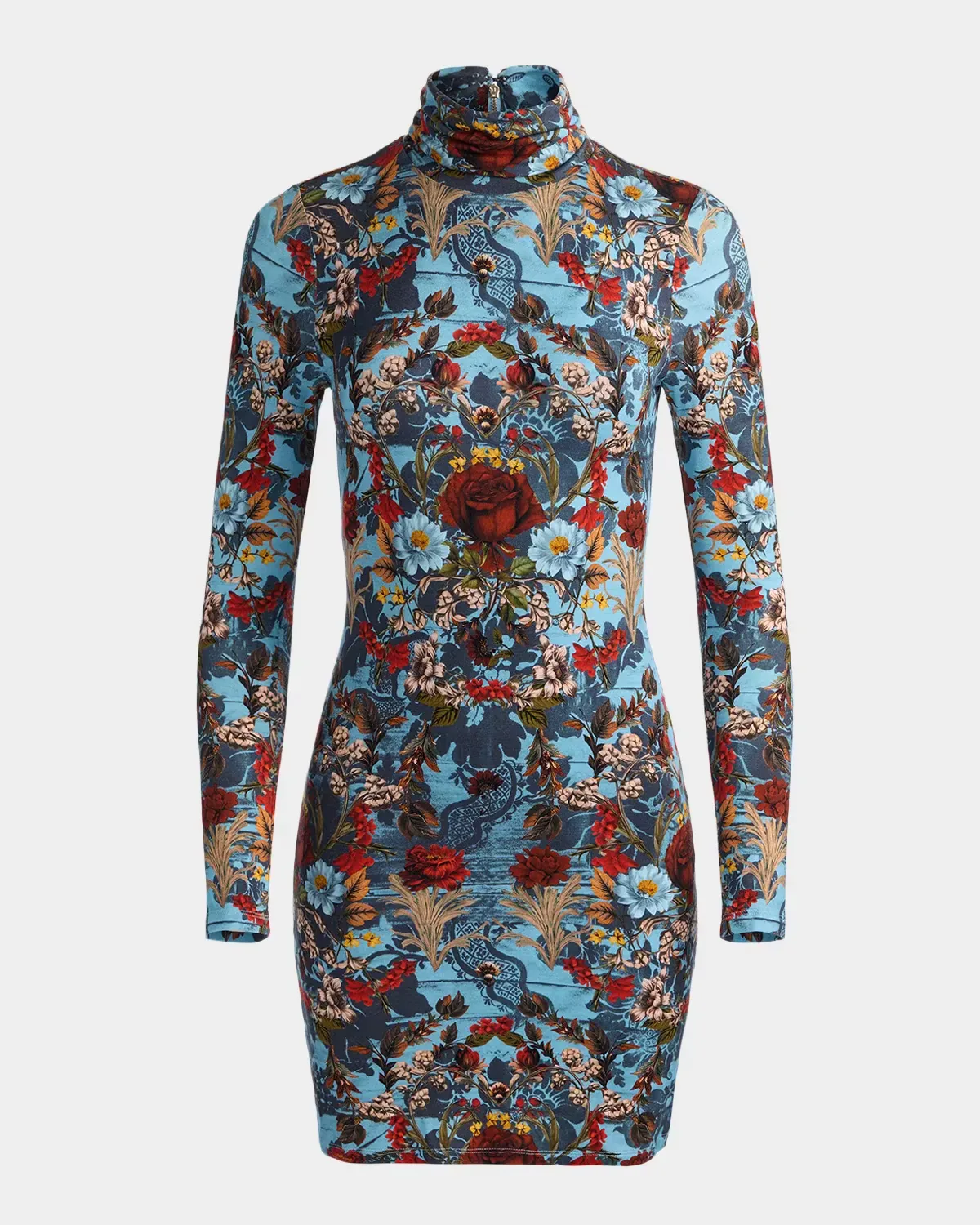 Delora Turtleneck Mini Dress by Alice + Olivia