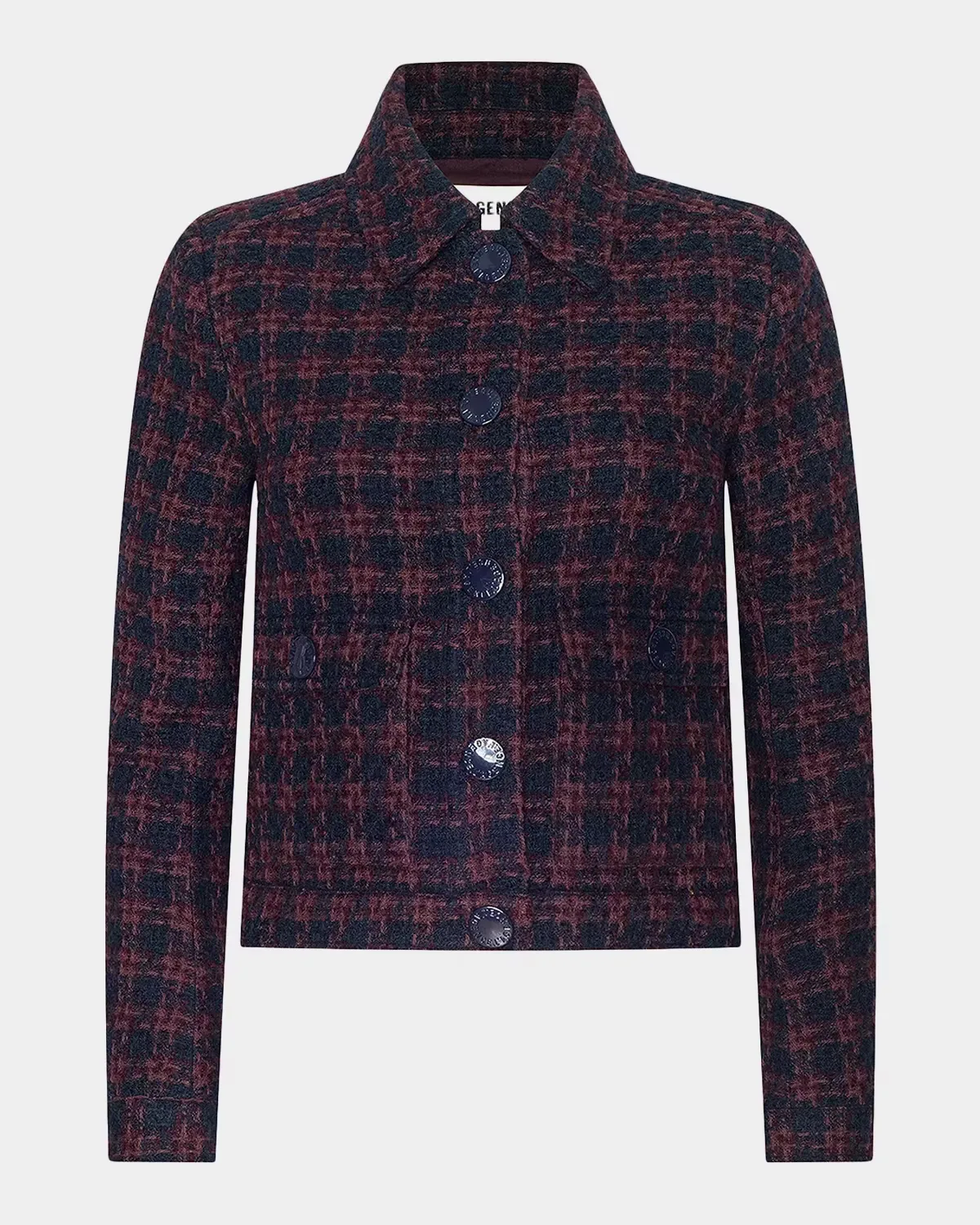Nyx Tweed Crop Jacket by L & apos;AGENCE