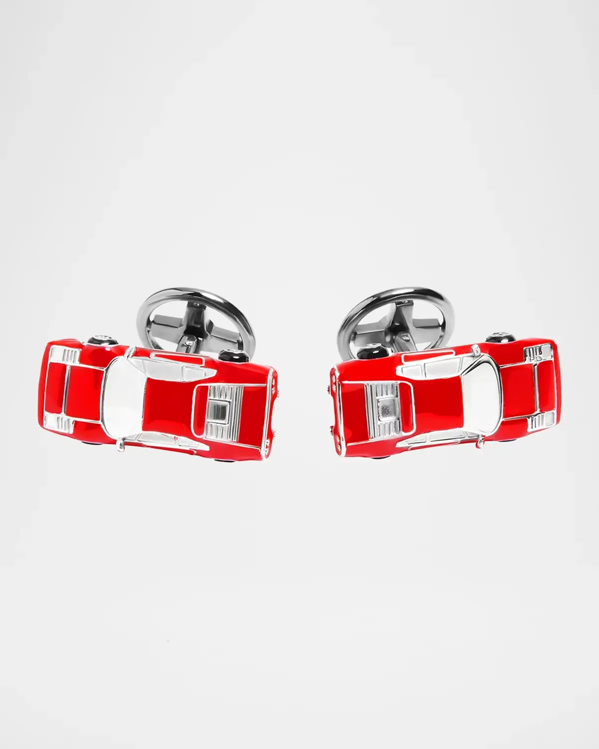 Classic Gran Turismo Sterling Silver Cufflinks by Jan Leslie