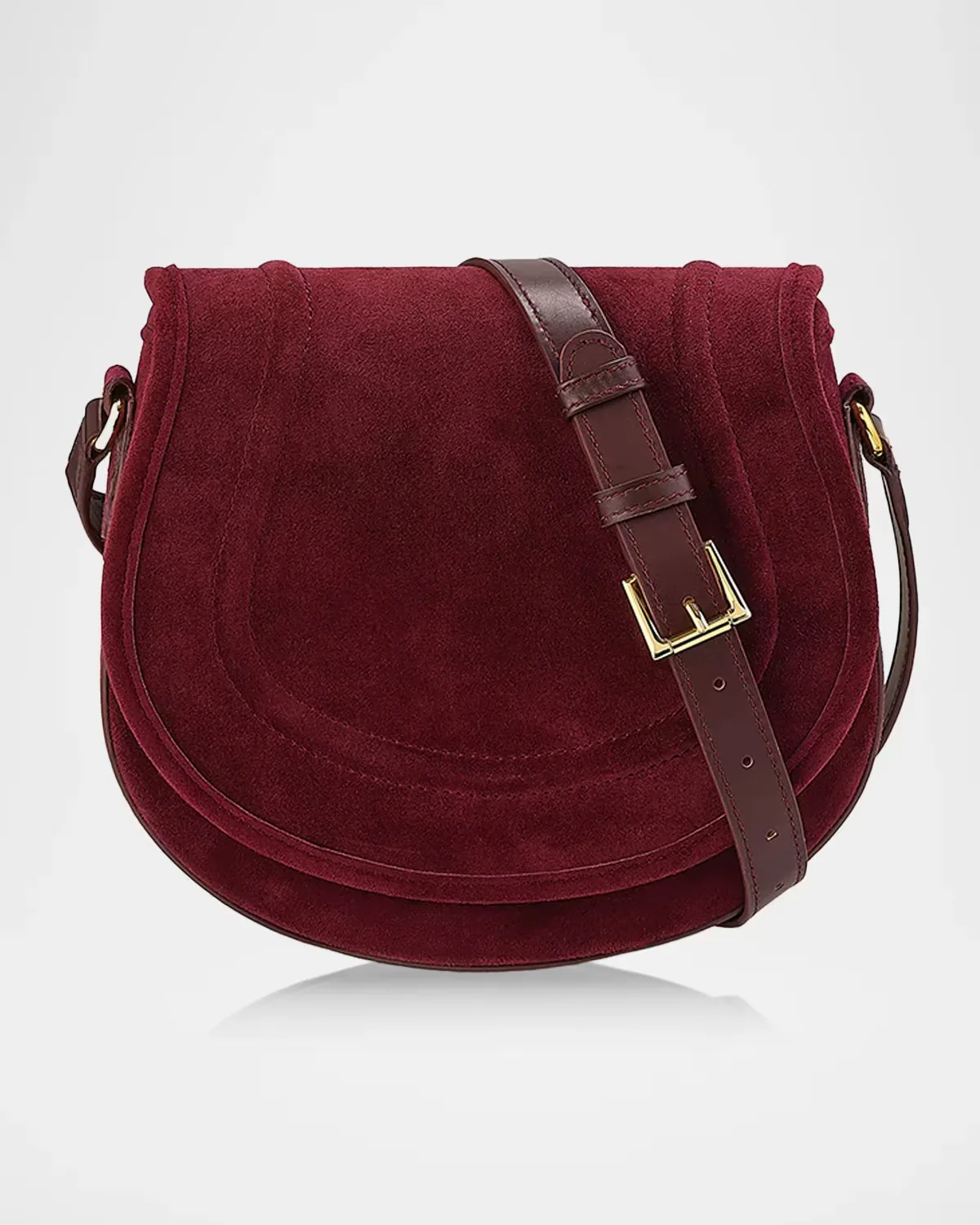 Jenni Suede Saddle Bag by Gigi New York