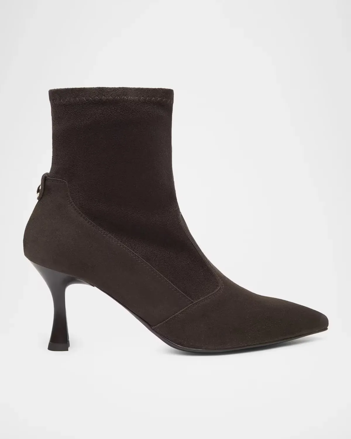 75mm Suede Pointed-Toe Booties by NeroGiardini