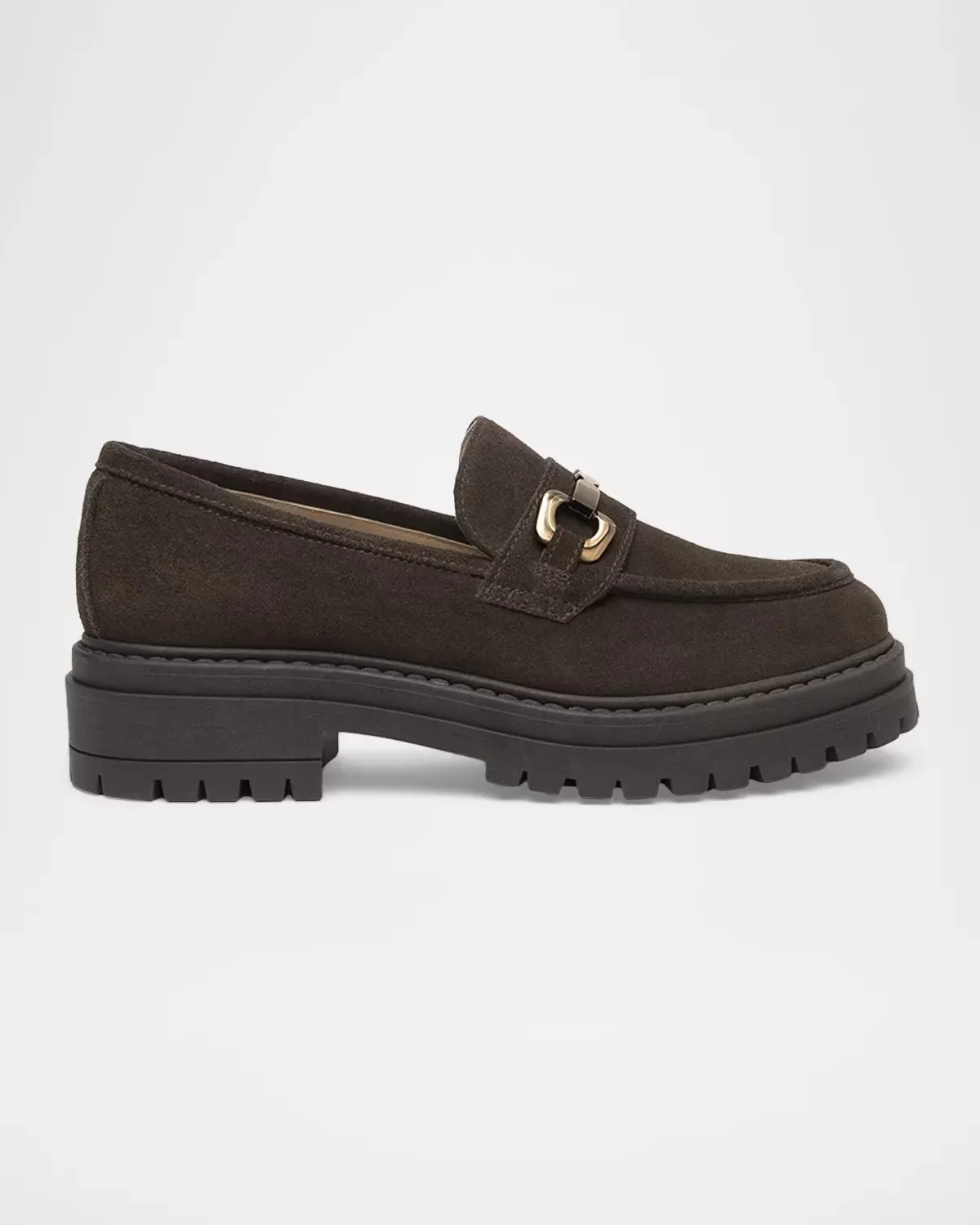 40mm Suede Horsebit Loafers