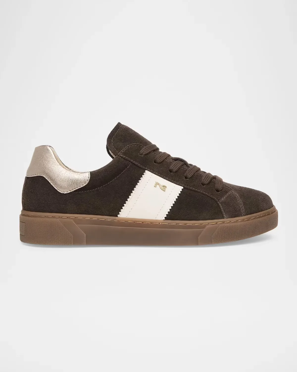 Retro Suede Low-Top Sneakers by NeroGiardini