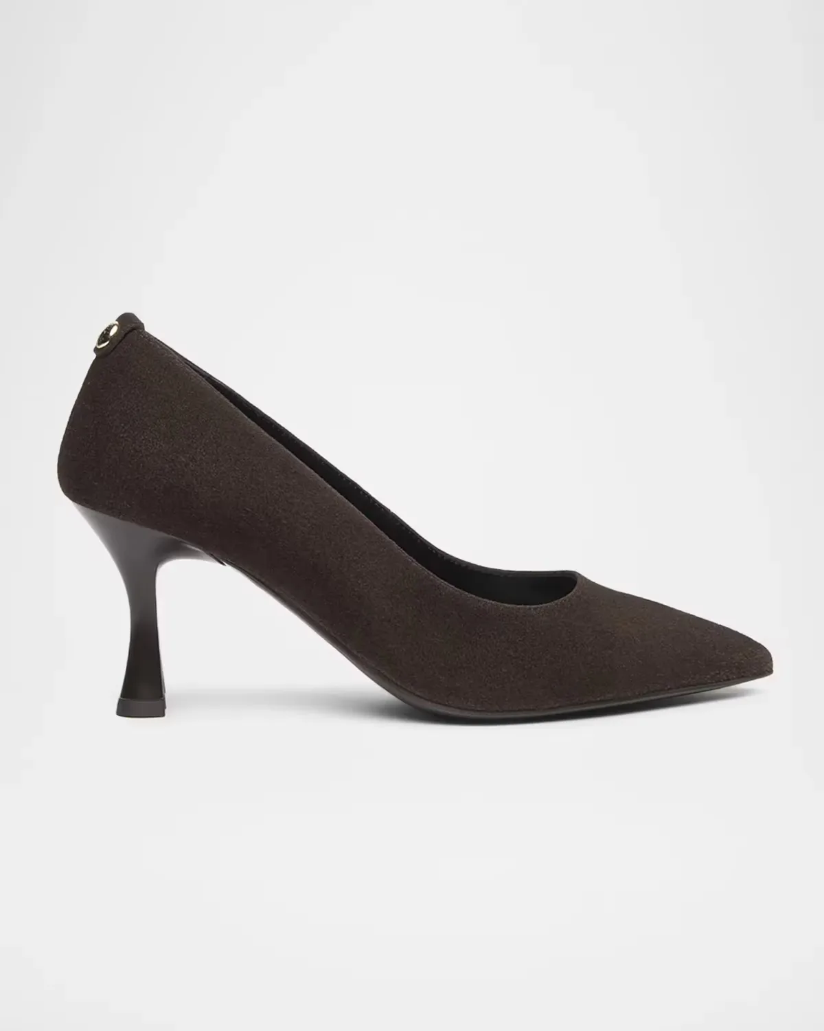 75mm Suede Mid-Heel Pumps by NeroGiardini