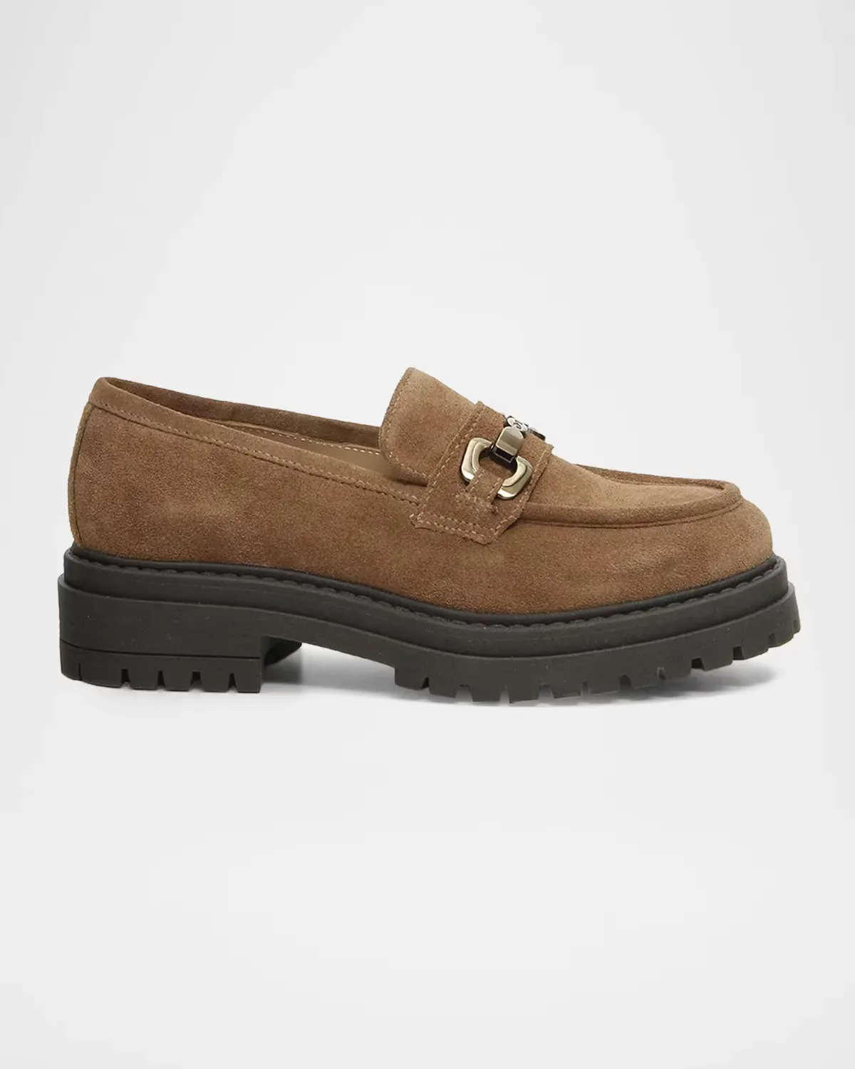 40mm Suede Horsebit Loafers