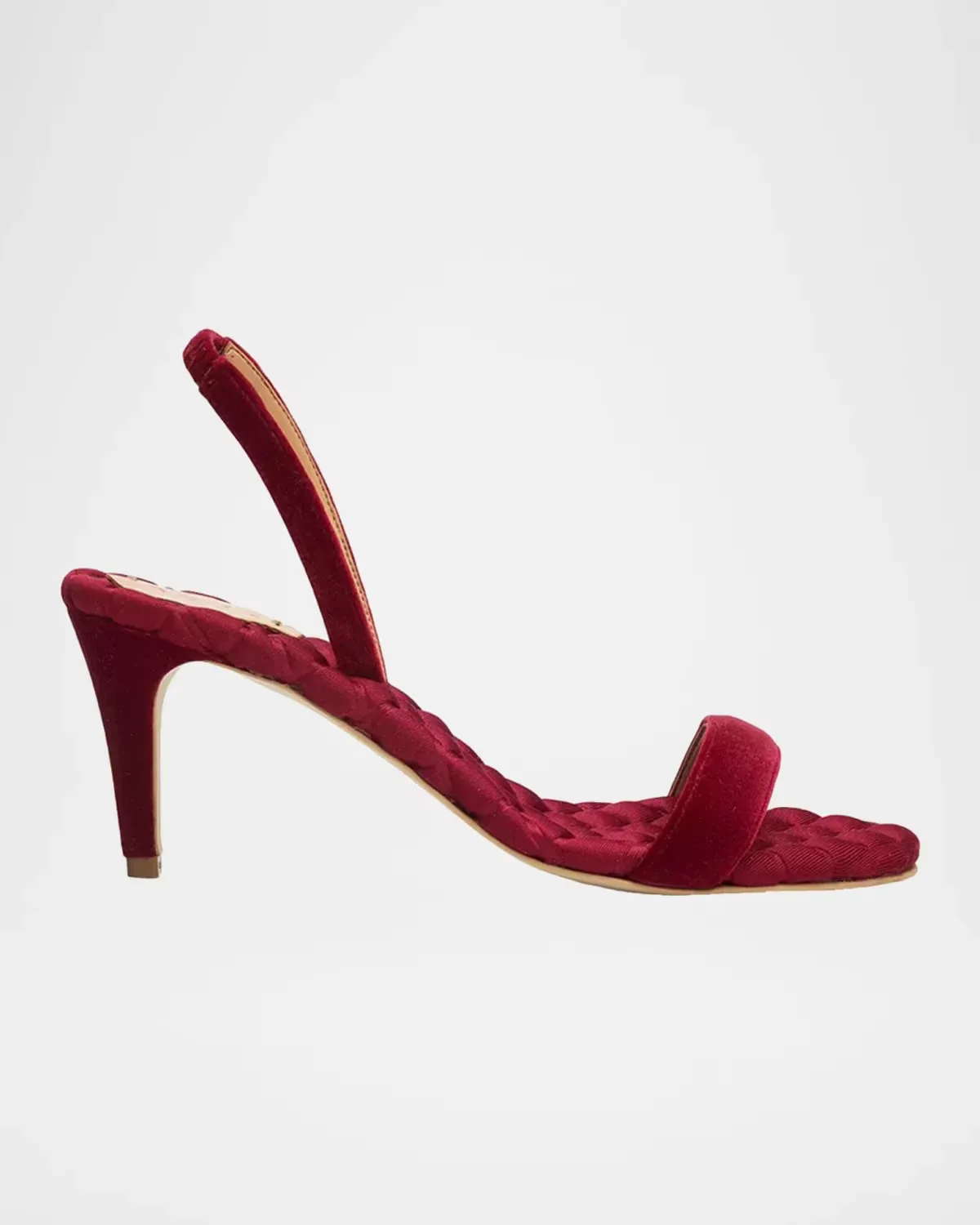 Claudia 75MM Vegan Leather Slingback Sandals by AERA