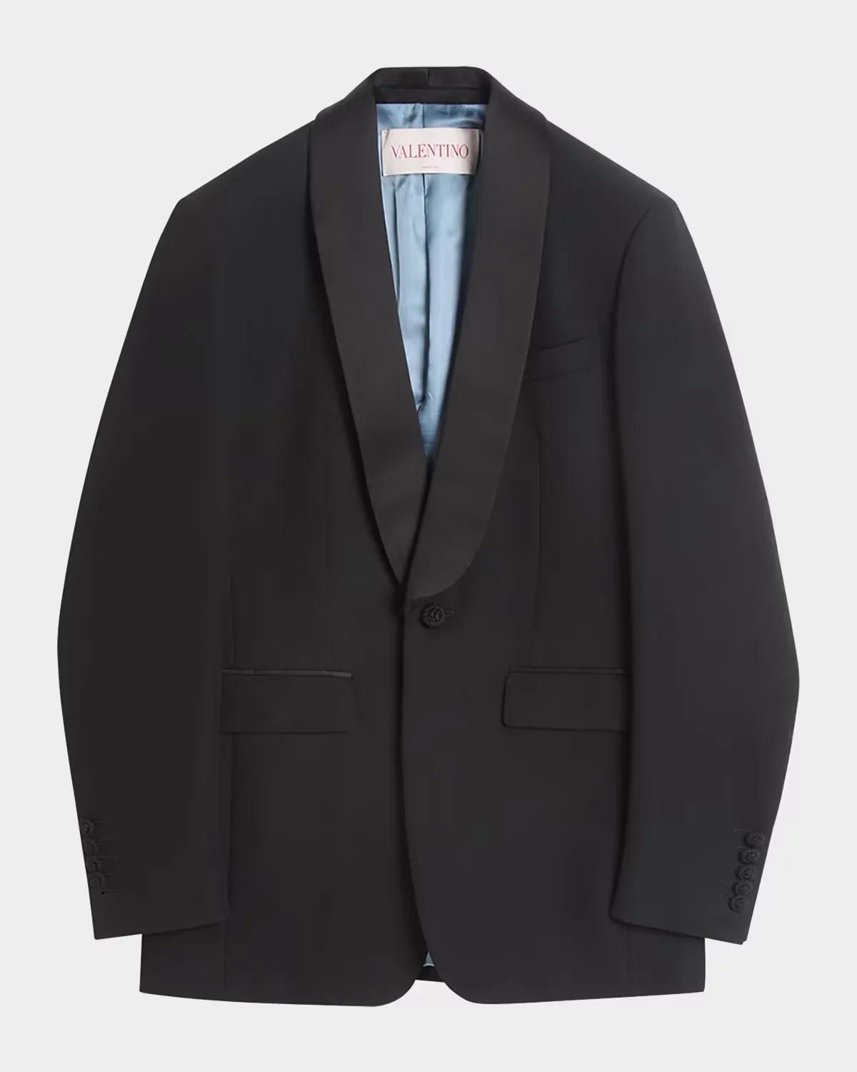 Grain De Poudre Shawl Sport Coat by Valentino Garavani