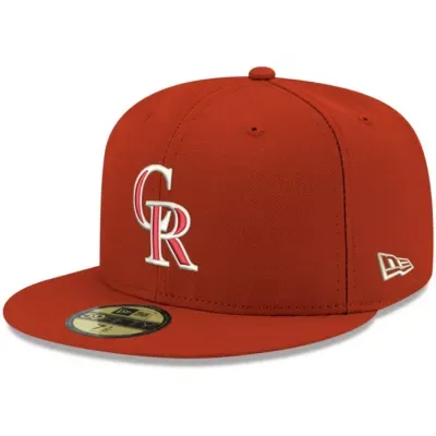 MLB Colorado Rockies Logo 59FIFTY Fitted Hat by New Era