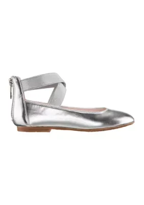 Marissa Back Zip Flats by Nina