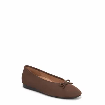 Larissa Ballet Flat, Driftwood Suede