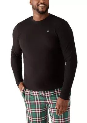 Waffle Crew Neck Pajama Top by IZOD