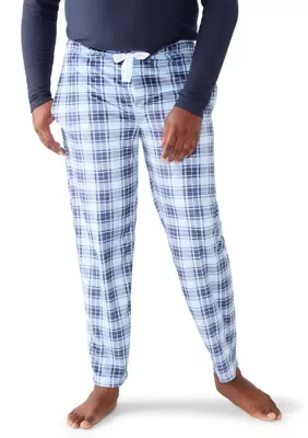 Plaid Lite Touch Fleece Pants by IZOD