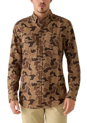 Ocean + Coast Long Sleeve Printed Flannel Shirt by Ocean  Coast
