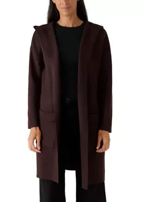 Long Trench Blazer Cardigan by Love by Design