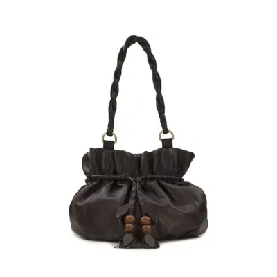 Freja Drawstring - Rugged Natural Grain by Patricia Nash