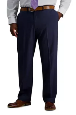 Premium Stretch Tailored Fit Plaid Suit Separate Pant by Haggar