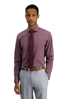 Wrinkle Free Slim Fit Dress Shirt by Haggar