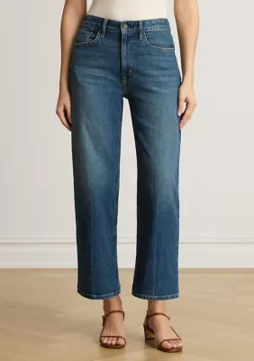 High-Rise Relaxed Straight Jeans by Ralph Lauren