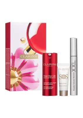 Total Eye Lift Gift Set for Firming, Wrinkles, Dark Circles & Puffiness by Clarins