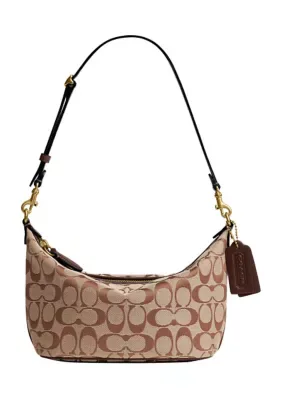 Demi Bag in Signature Jacquard by Coach