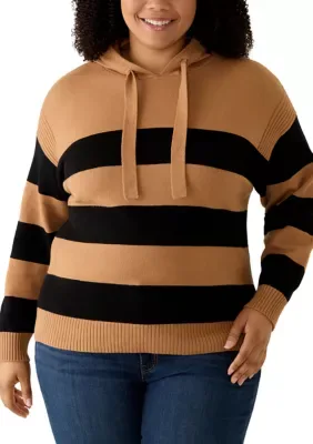 Ribbon Pullover Stripe Shirt by Crown & Ivy