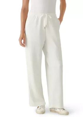 Wide Leg Drawcord Sweatpants by Nanette Lepore