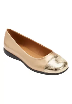 The Fay Slip on Flat by Comfortview