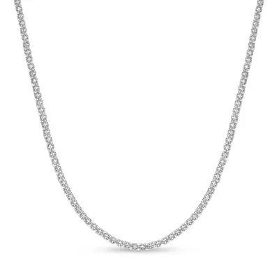 Stainless Steel Bismarck Chain Necklace 24 In by Lynx