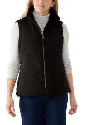 Reversible Faux Fur Vest