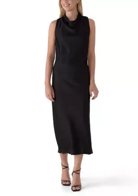 Cowl Neck Sleeveless Dress by Sam Edelman