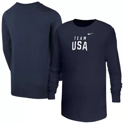 Olympics Nike Team USA Core Long Sleeve T-Shirt by Nike