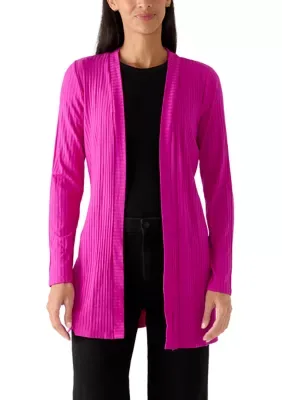 Rib Knit Cardigan by Chaus