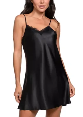 Basic Satin Chemise by Linea Donatella