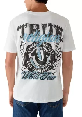 Horseshoe Logo Graphic Tee by True Religion