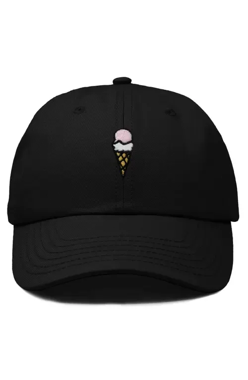 Double Scoop Embroidered Cap by Dalix