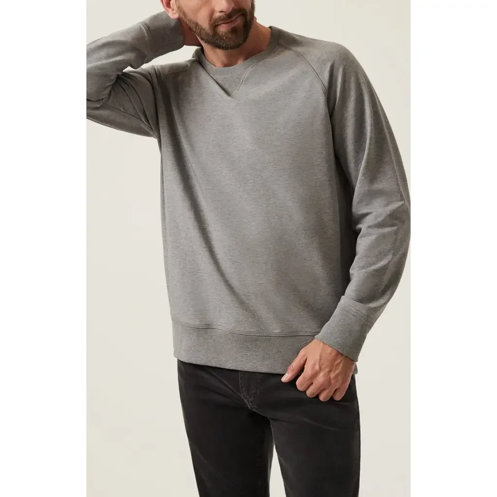 Stretch French Terry Crewneck Sweatshirt by 34 Heritage