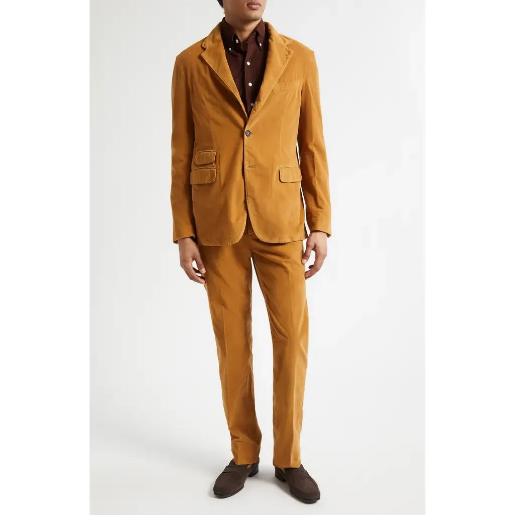 Cotton Corduroy Suit by Massimo Alba