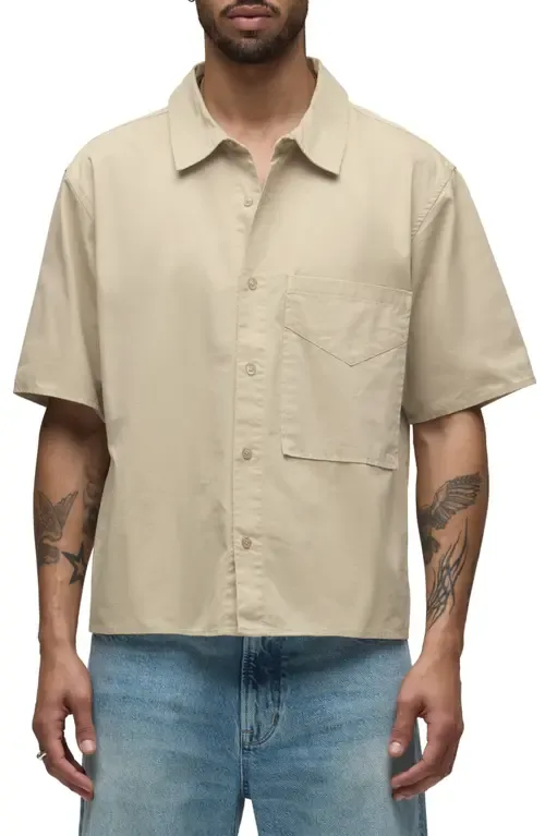 Rex Short Sleeve Button-Up Shirt by Hudson Jeans