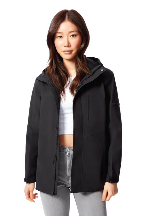 Tahsis Lightweight Waterproof Shell Rain Jacket by Alpine North