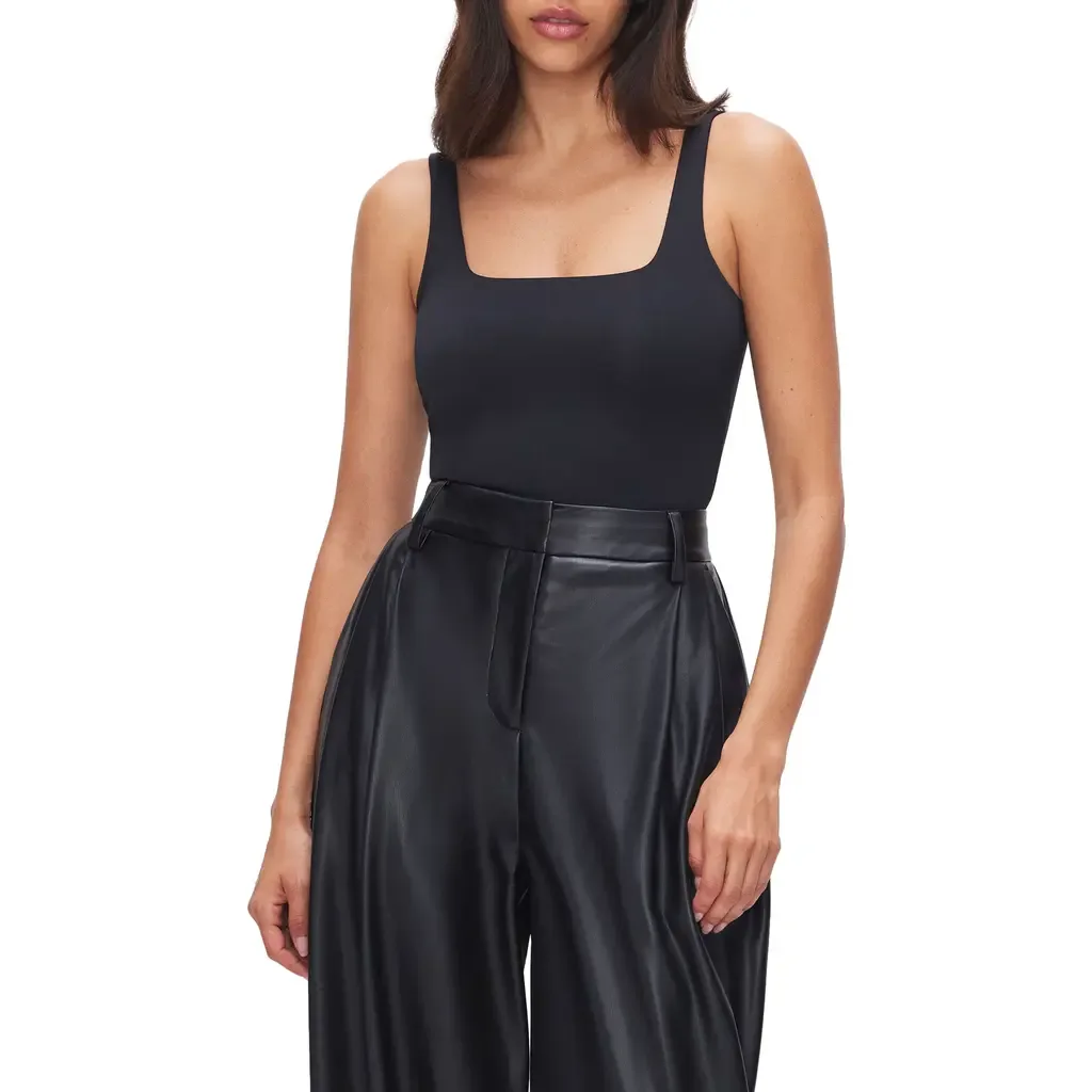 Sculpting Modern Tank Bodysuit by Good American