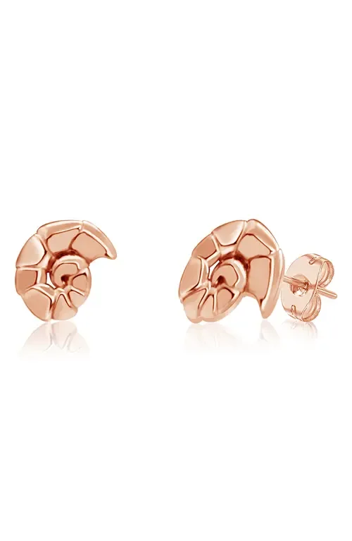 Seashell Stud Earrings by Chanteur