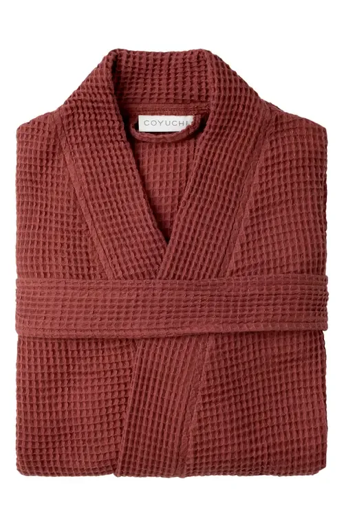 Organic Cotton Waffle Texture Robe