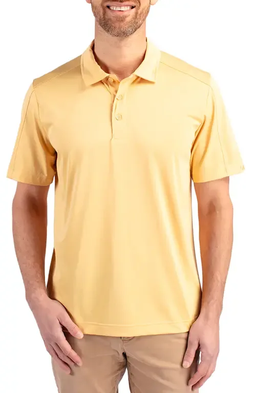 Prospect Textured Stretch Polo by Cutter & Buck