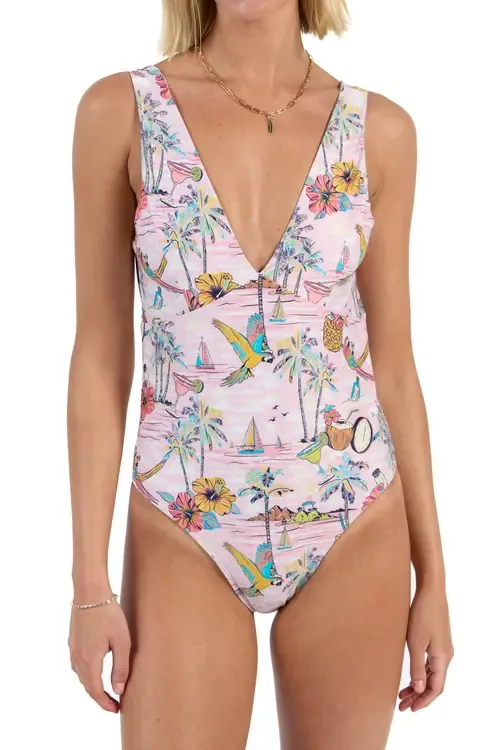 The Margaritaville Wastin' Away Again Sculpt One Piece by Kenny Flowers