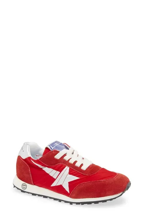 Running Marathon Mixed Media Sneaker by Golden Goose