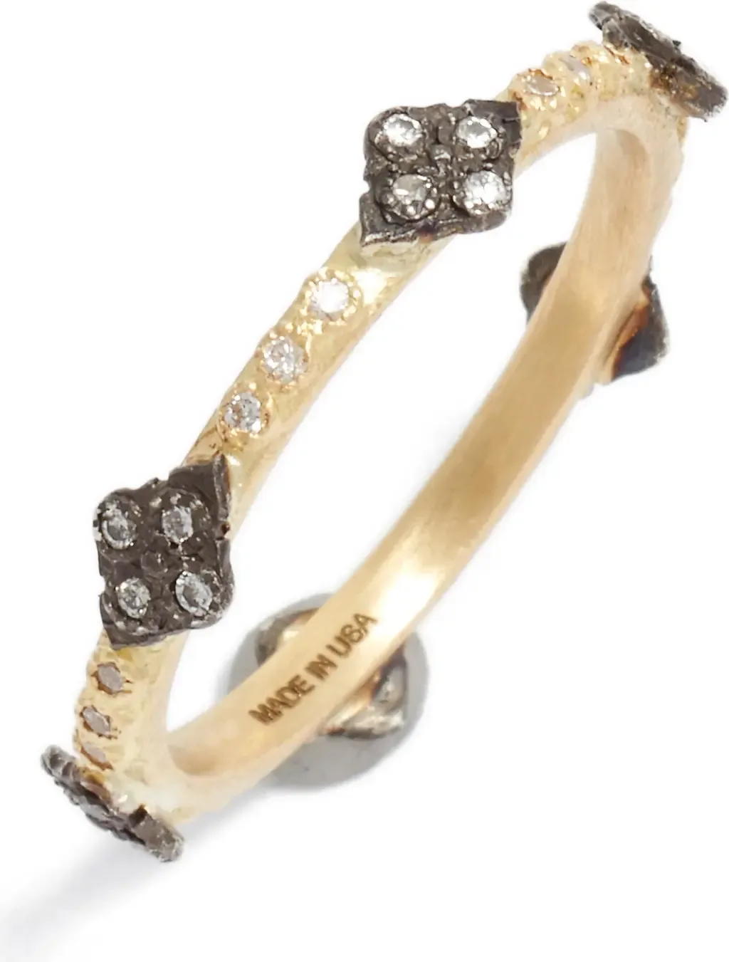 Old World Diamond Station Ring by Armenta