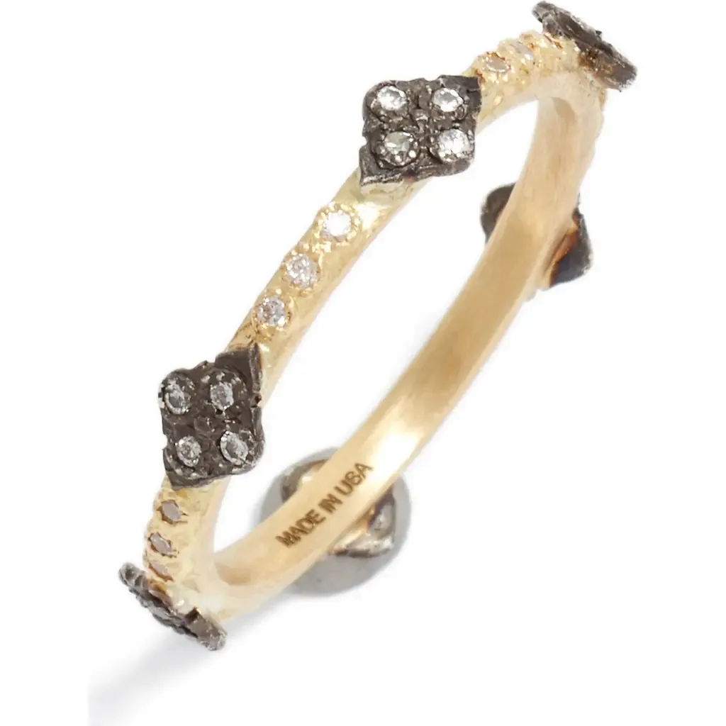 Old World Diamond Station Ring by Armenta
