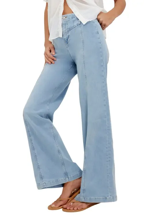 We the Free Libre Front Yoke Wide Leg Jeans by Free People